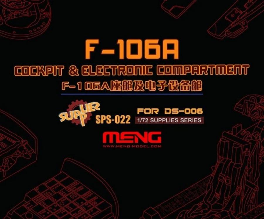 1:72 F-106A Cockpit & Electronic Compartment (Resin)