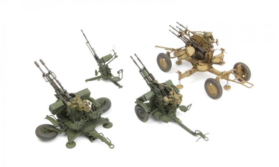 1:35 Russian Light AA Gun Set