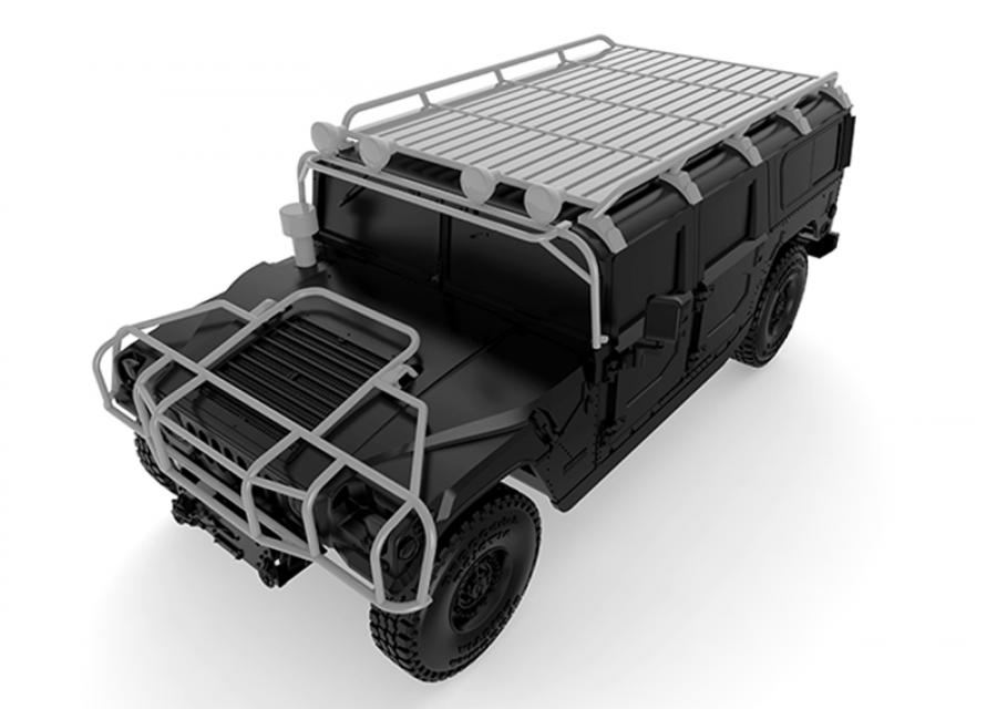 1:24 HUMMER H1 Upgrade Kit (Resin)