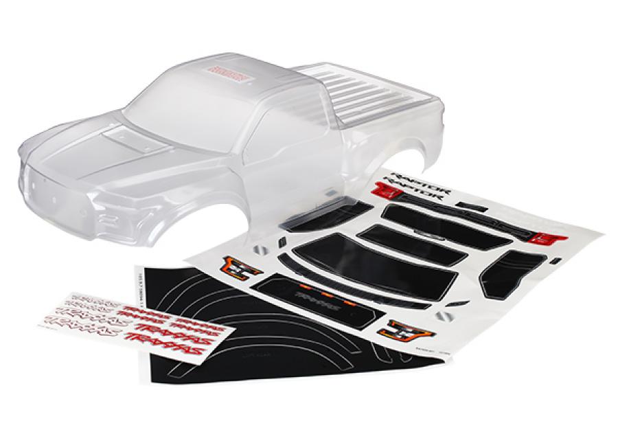 Traxxas Body Ford Raptor 2017 Clear TRX5826