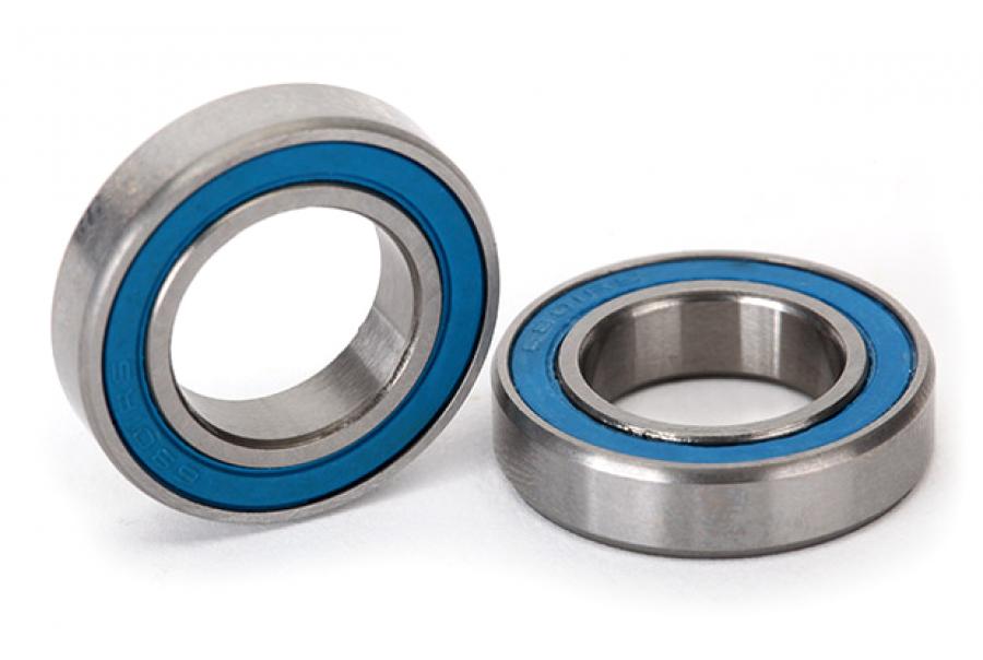 Traxxas Ball Bearings Blue Rubber Sealed (12x21x5mm) (2) TRX5101