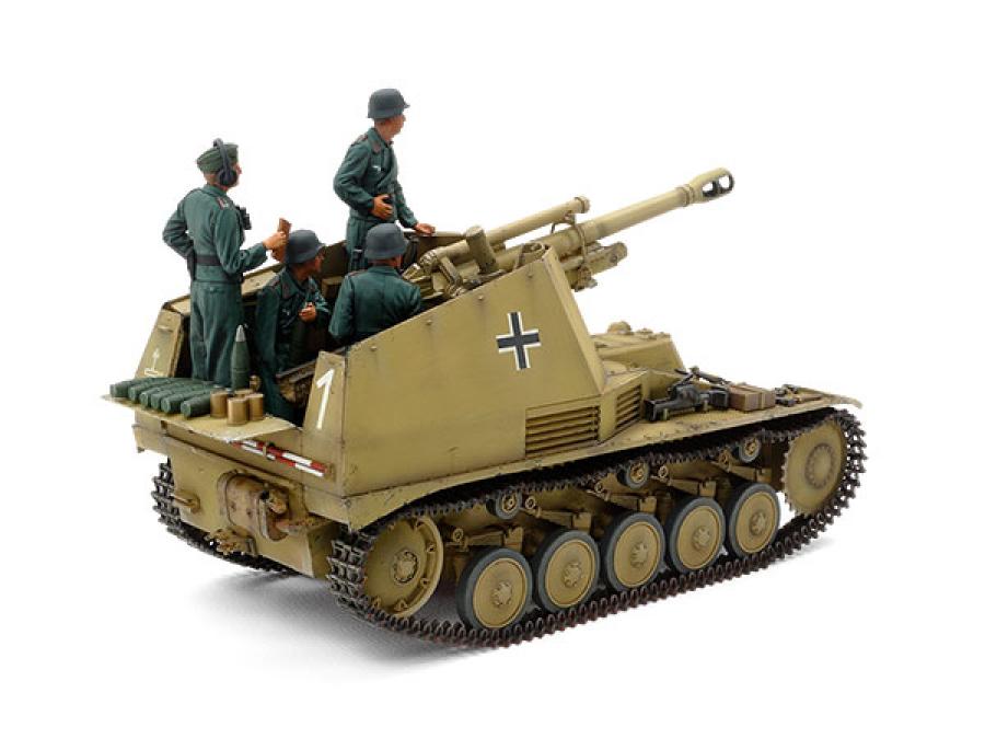 Tamiya 1/35 GERMAN SP HOWITZER WESPE (Italy) pienoismalli