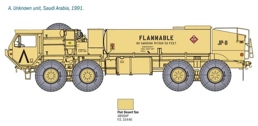 Italeri 1/35 M978 Fuel Servicing Truck