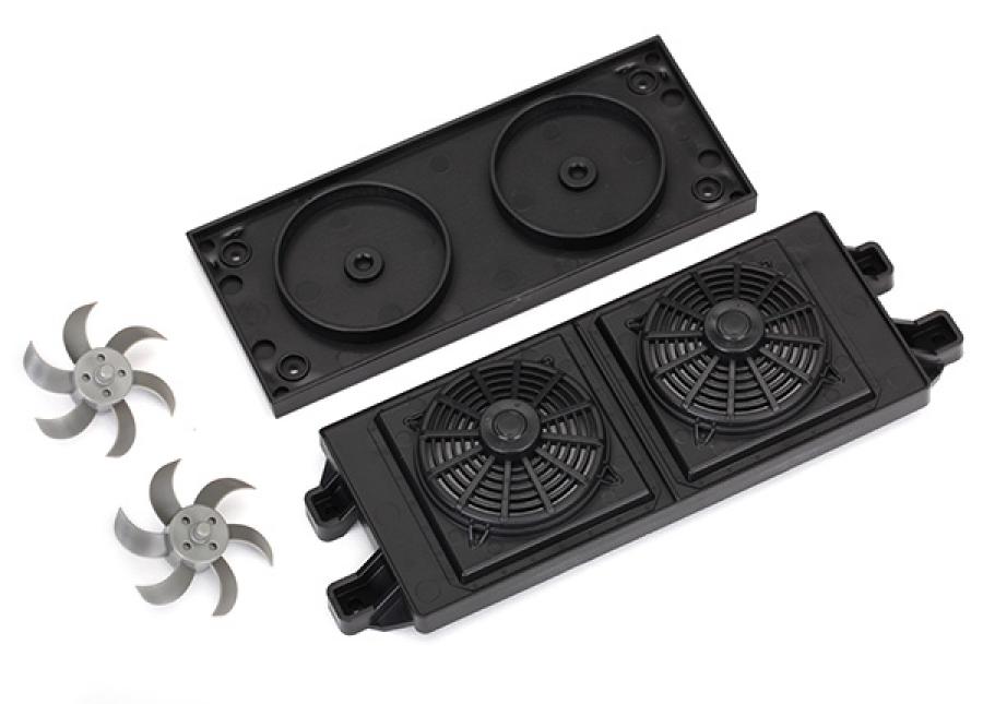 Traxxas Radiators Black (2) TRX8421