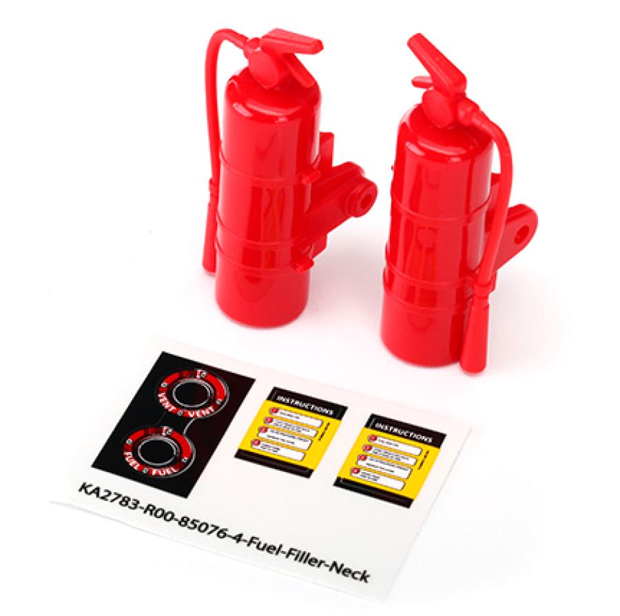 Traxxas Fire Extinguisher Red (2) TRX8422