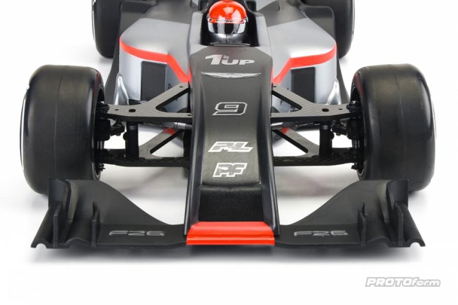 F26 Clear Body for 1/10 Formula 1