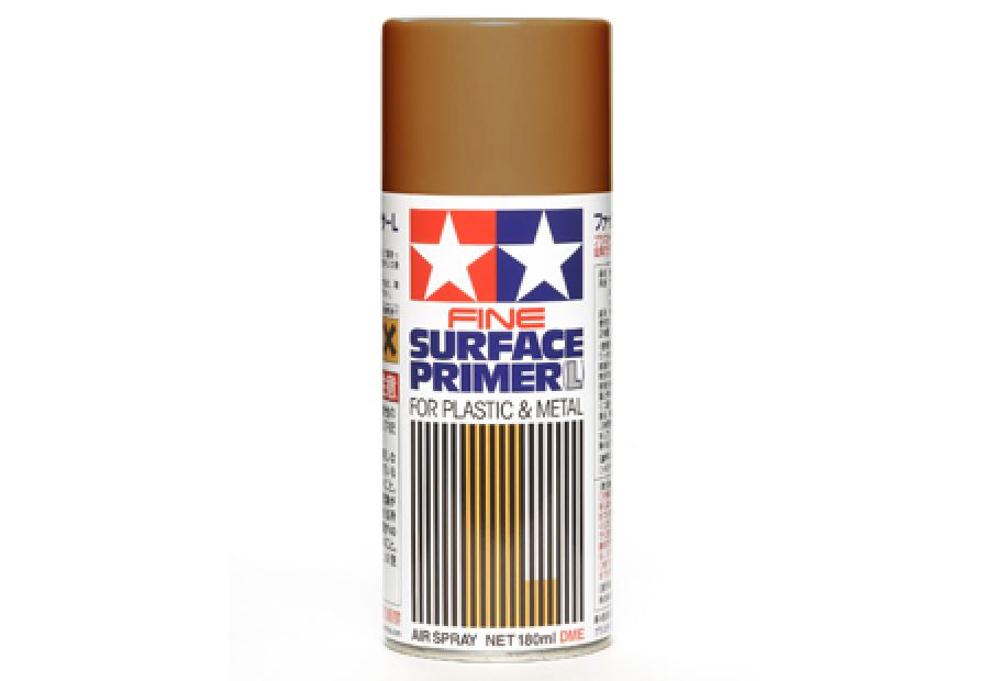 Tamiya FINE SURFACE PRIMER LARGE OXIDE RED (180ML) spray pohjamaali