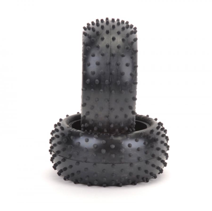 Schumacher Mini Spike 2; Rear Tyres-Yell