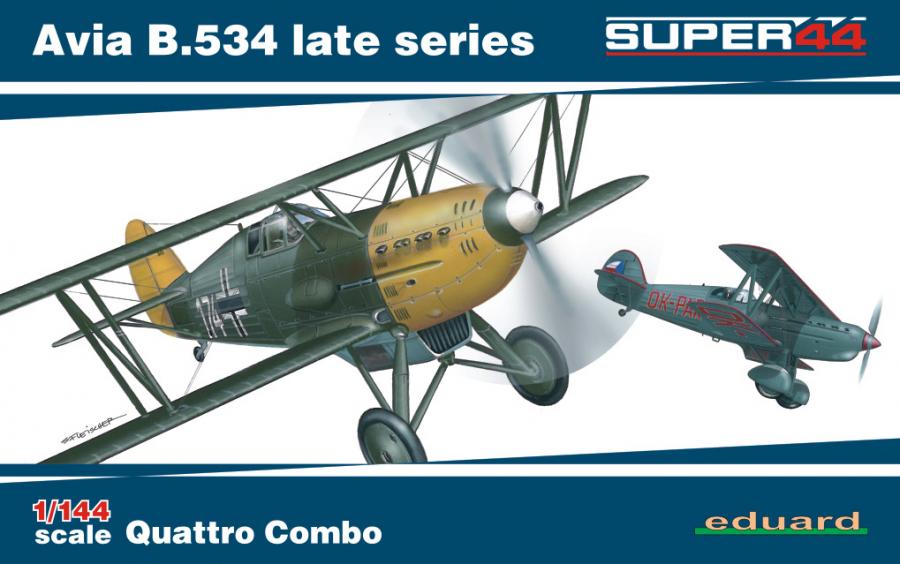 1:144 Avia B.534 late series Quattro Combo Super44