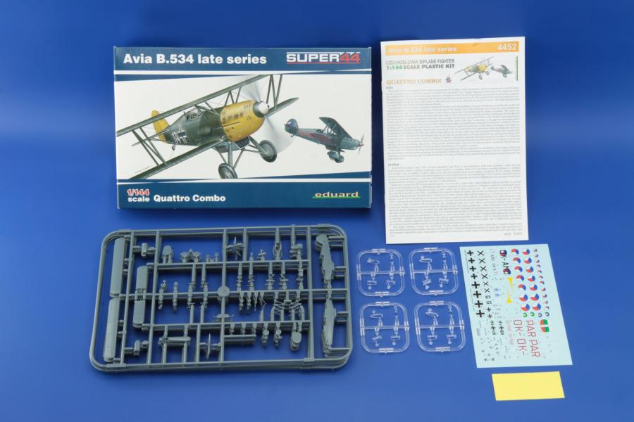 1:144 Avia B.534 late series Quattro Combo Super44