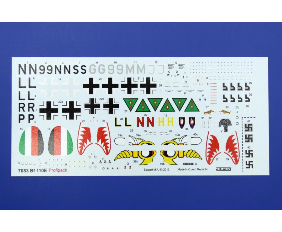 1:72 Bf 110E Profi Pack