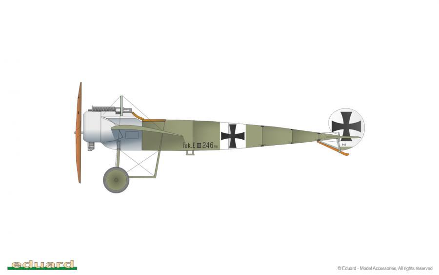 1:72 Fokker E.III  Weekend Edition