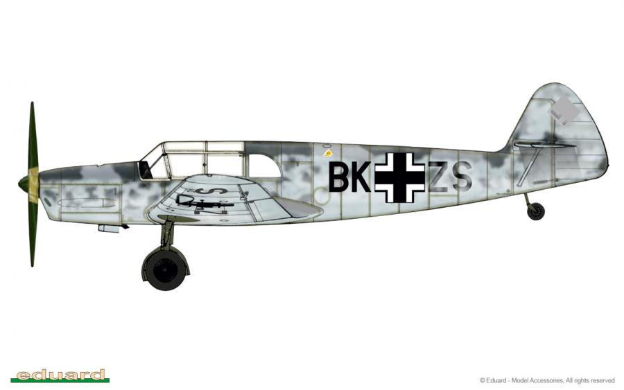 Eduard 1:48 Bf 108 Profipack