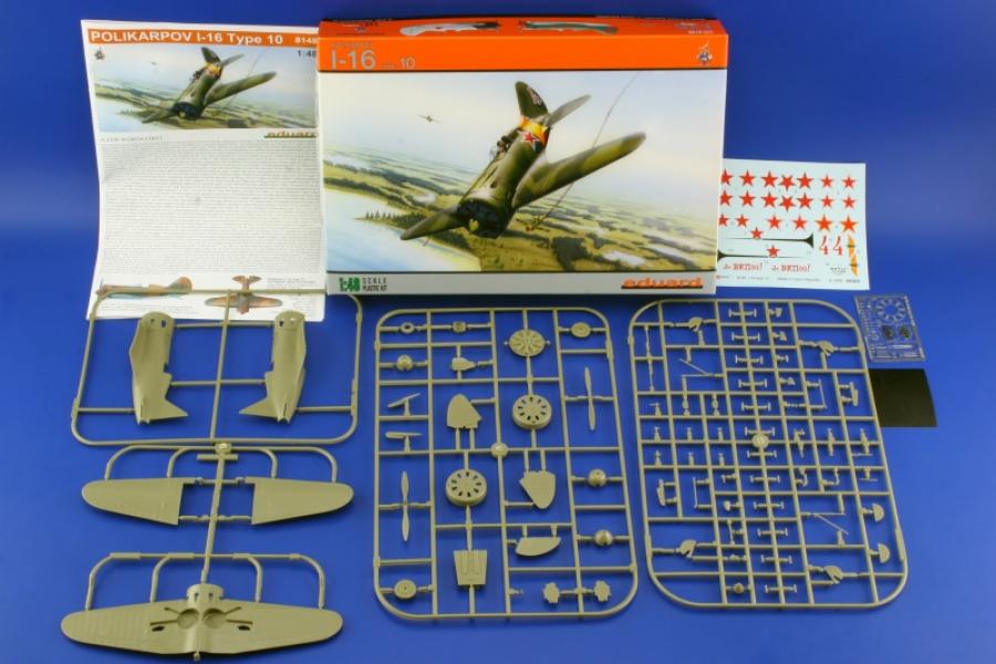 Eduard 1/48 I-16 typ 10 Profipack