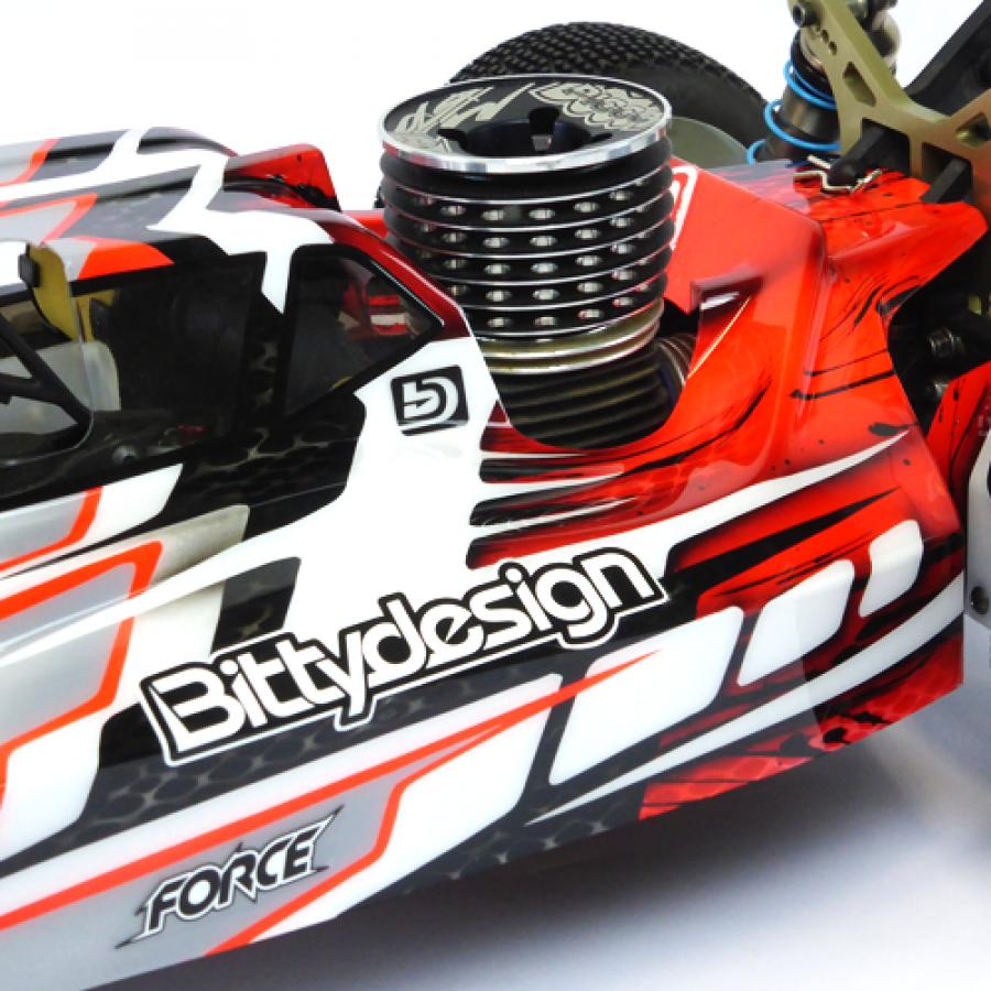 Force Clear 1/8 Buggy body Kyosho Inferno MP9 TKI4