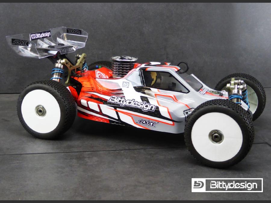 Force Clear 1/8 Buggy body Kyosho Inferno MP9 TKI4