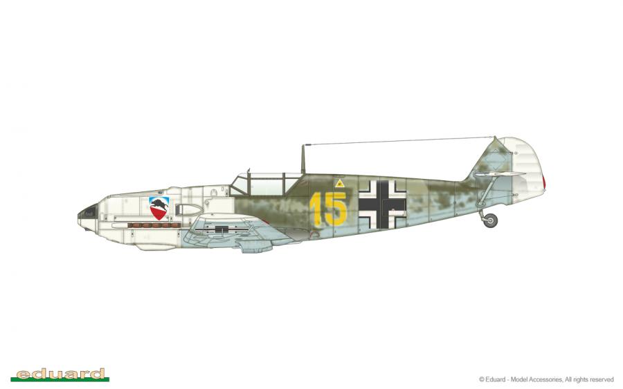 1:48 Bf 109E-3  Profipack