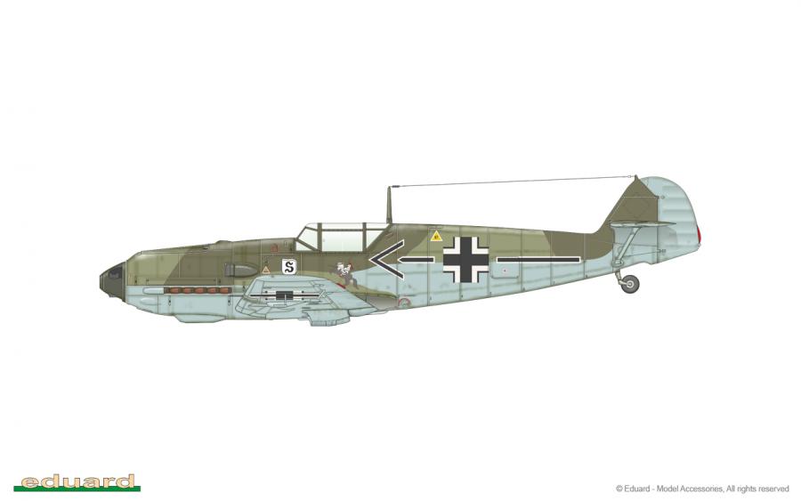 1:48 Bf 109E-3  Profipack