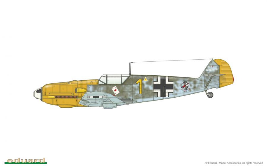 1:48 Bf 109E-3  Profipack