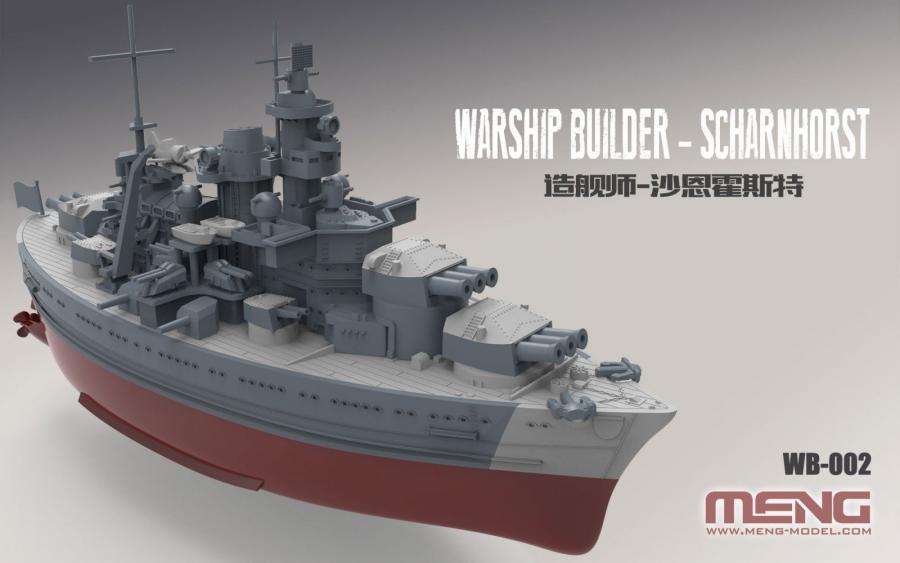 Scharnhorst (cartoonized model kit)