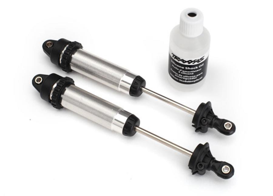 Traxxas Shocks GTR 139mm Alu Silver (Threaded) (2) TRX8460