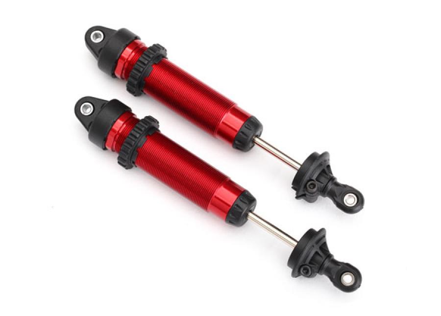 Traxxas Shocks GTR 139mm Alu Red (Threaded) (2) TRX8460R