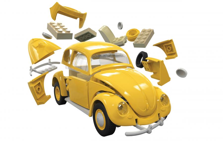 Quick Build VW Beetle (Yellow)