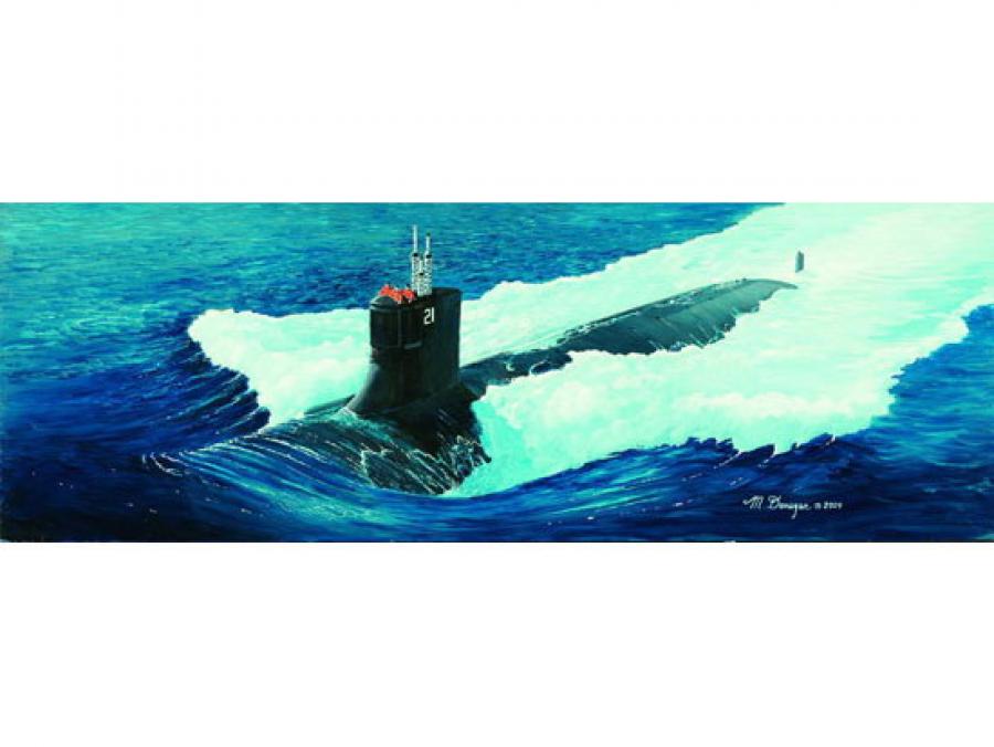 Trumpeter 1:144 USS SSN-21 Seawolf Submarine