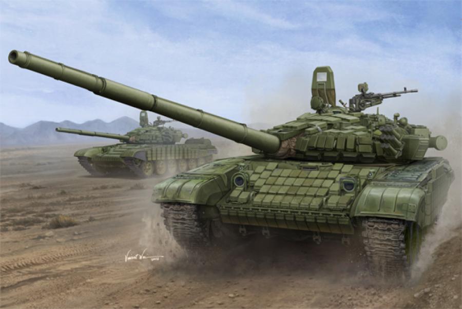 1:16 Russian T-72B1 MBT(w/kontakt-1 reactive armor)
