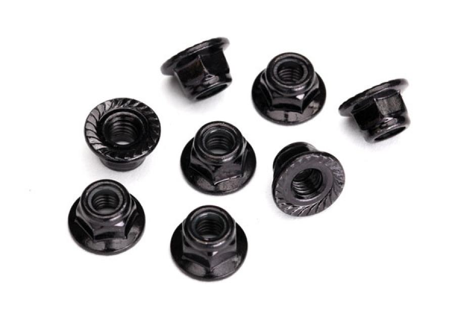 Traxxas Lock Nut Flanged M5 Steel (8) TRX8447