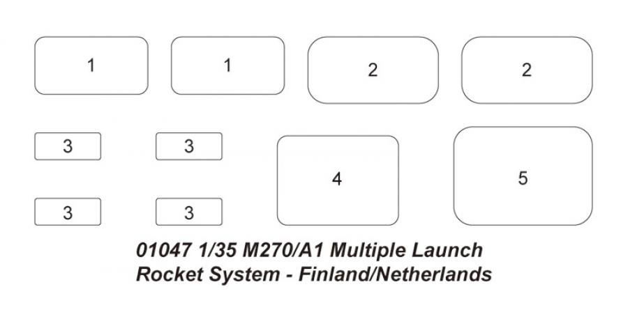 Trumpeter 1:35 M270/A1 Multiple Launch Rocket System- Finland/Netherlands