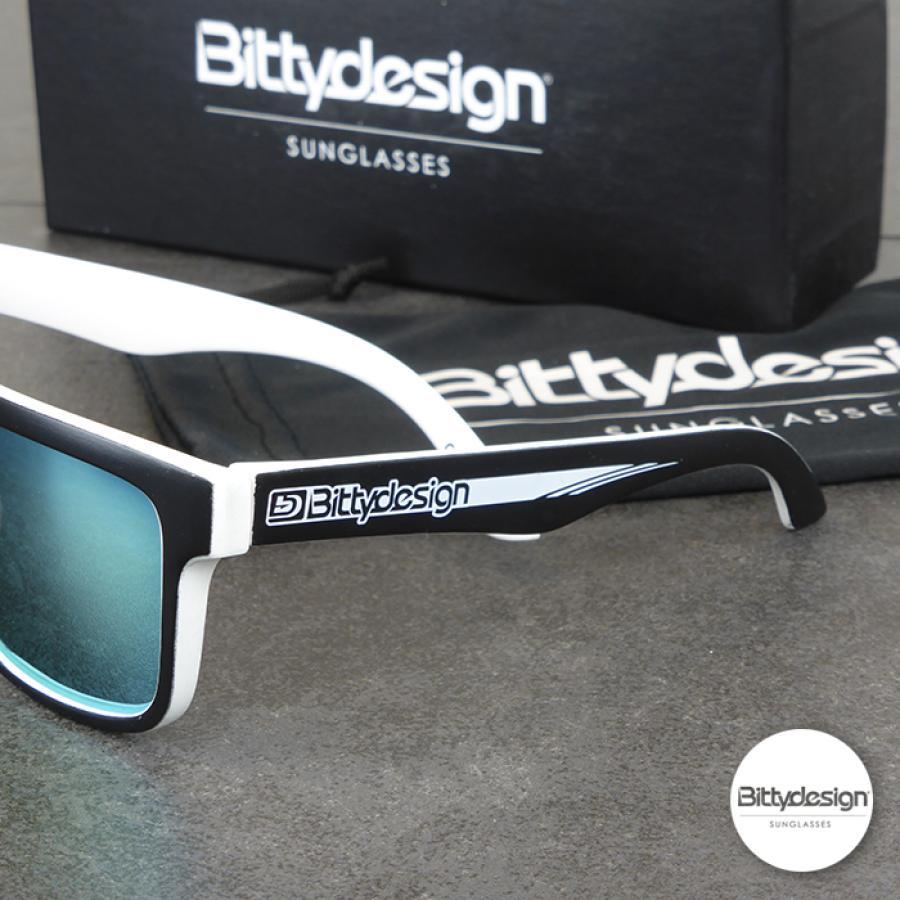 Claymore Collection, White 'Race' Sunglasses