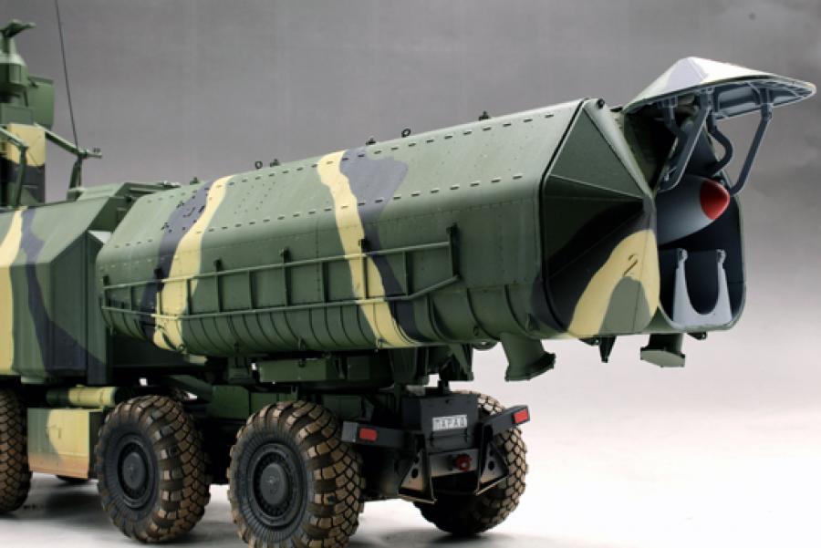 1:35 Russian 4K51 Rubezh Coastal ASM with P-15
