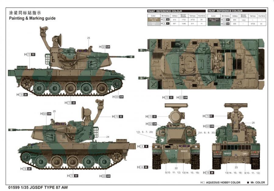 1:35 JGSDF Type 87 SPH