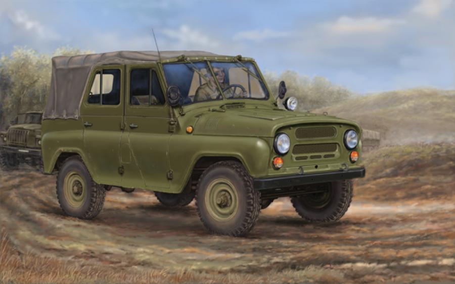 1:35 Soviet UAZ-469 All-Terrain Vehicle