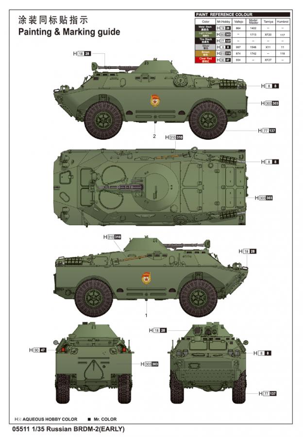1:35 Russian BRDM-2 early