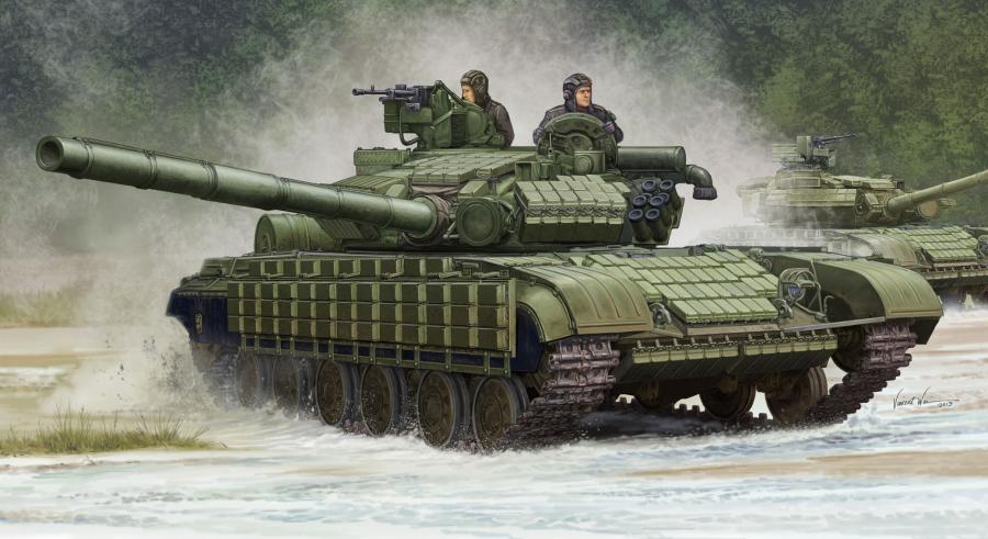Trumpeter 1:35 Soviet T-64BV MOD 1985
