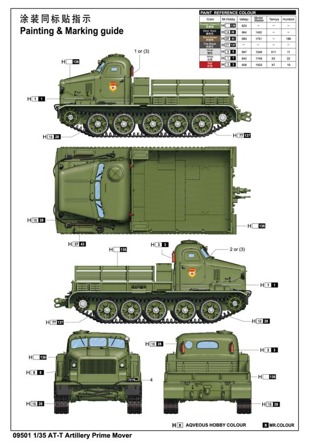 1:35 AT-T Artillery Prime Mover