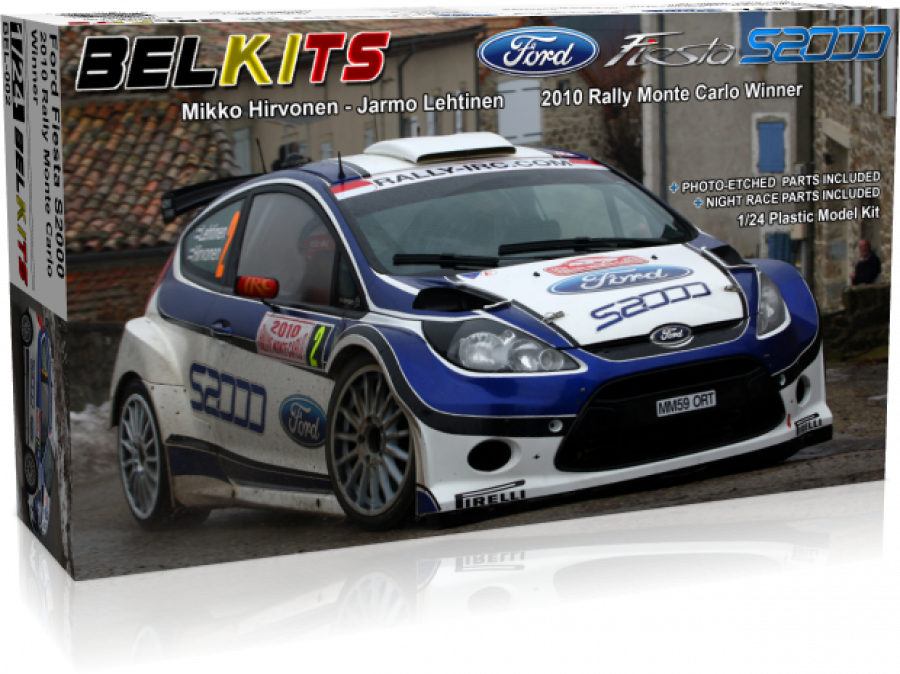 1:24 Ford Fiesta S2000 Mikko Hirvonen