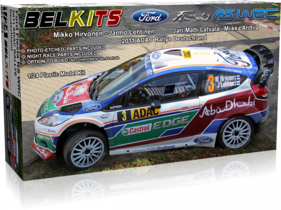 1:24 Ford Fiesta RS WRC Latvala/Hirvonen