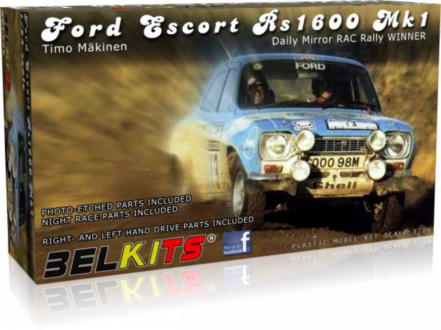 1:24 FORD ESCORT Rs1600 MK.1 Timo Mäkinen