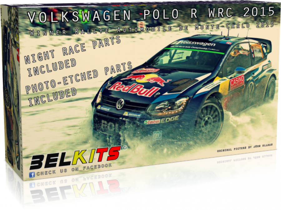 1:24 VW POLO R WRC Monte Carlo 2015