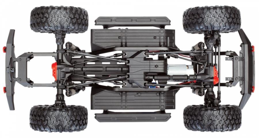 Traxxas TRX-4 Sport Scale Crawler 4x4 Truck 1/10 RC-auto ilman akkua ja laturia TRX82024-4