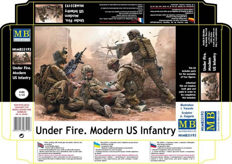 1:35 Under Fire, Modern US infantry