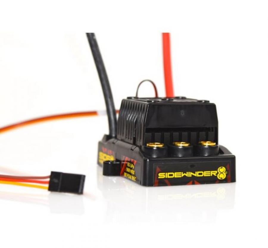 Sidewinder 1:8 ESC, 25,2volt, 8A Peak BEC WP