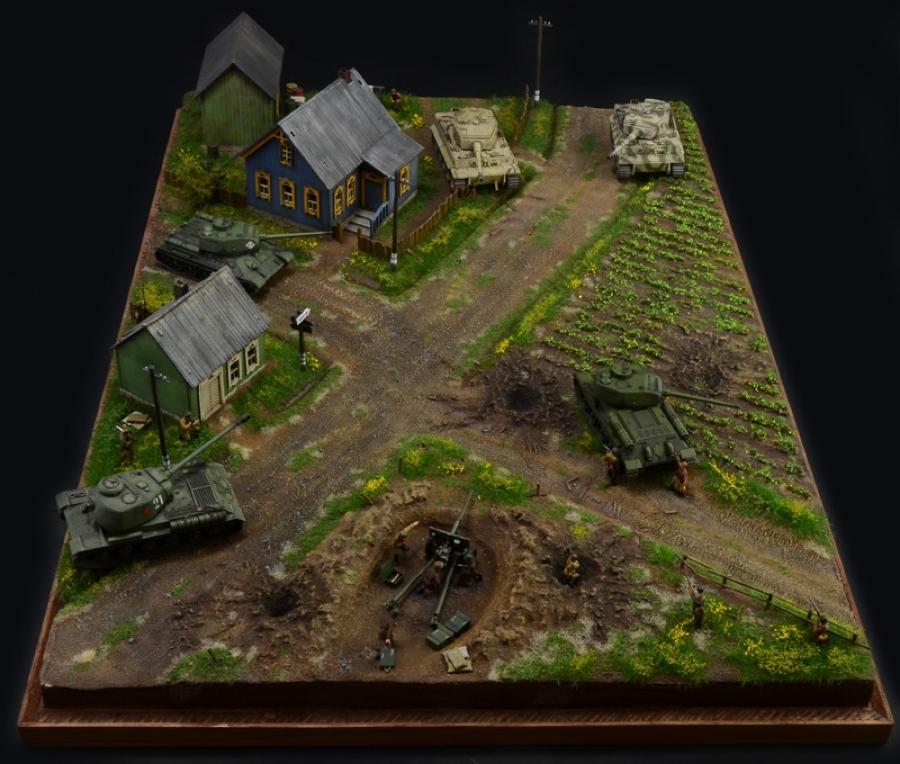 Italeri 1/72 1944 BATTLE AT MALINAVA SET