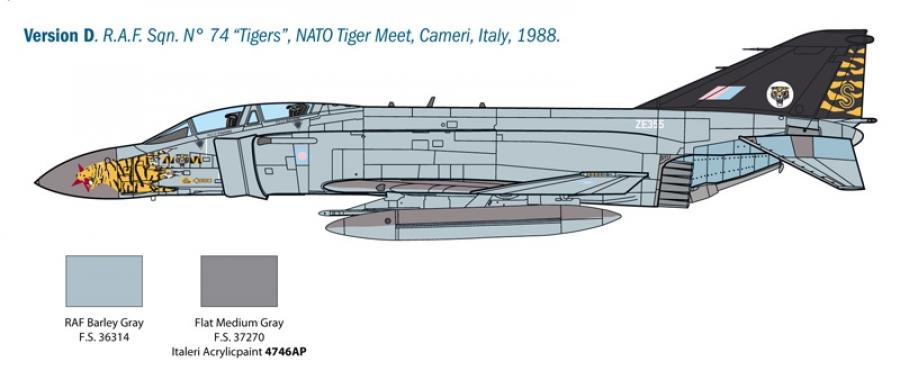 Italeri 1/48 F-4J PHANTOM II