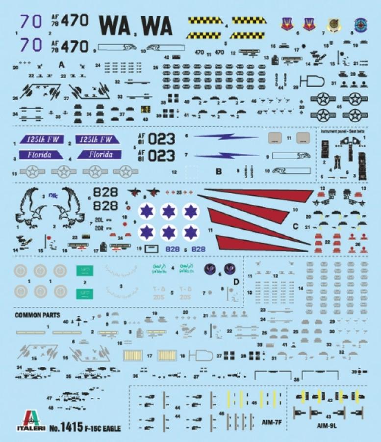 Italeri 1/72 F-15C EAGLE