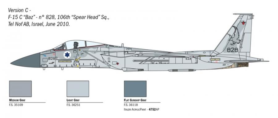 Italeri 1/72 F-15C EAGLE