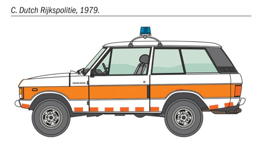 Italeri 1/24 RANGE ROVER POLICE